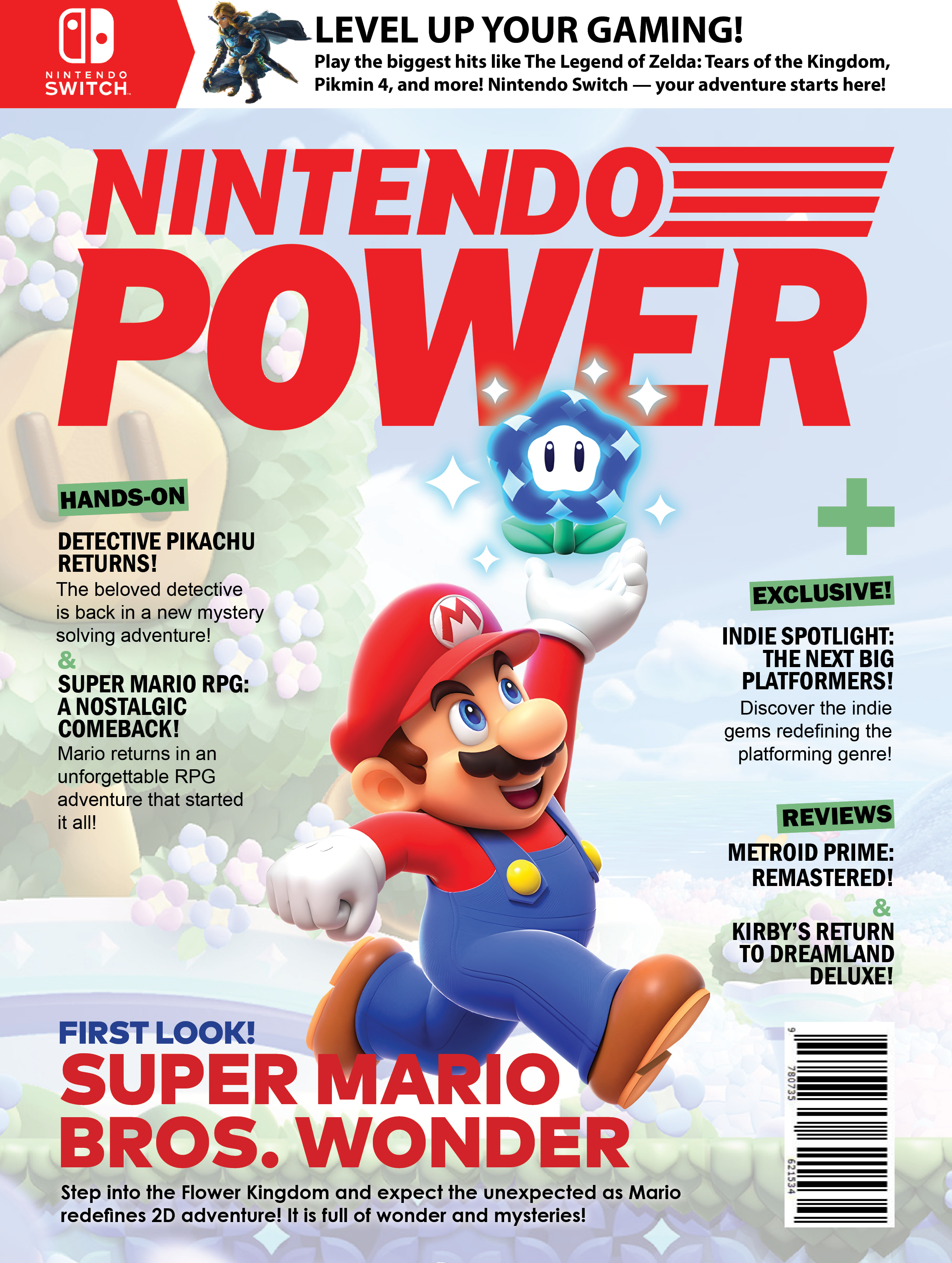 Nintendo Power Magazine Front Cover